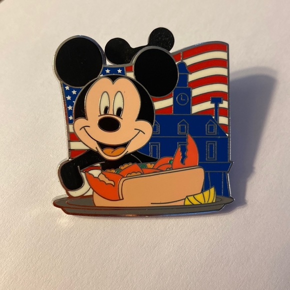 Disney Accessories Mickey American Pavilion Epcot Lobster Roll